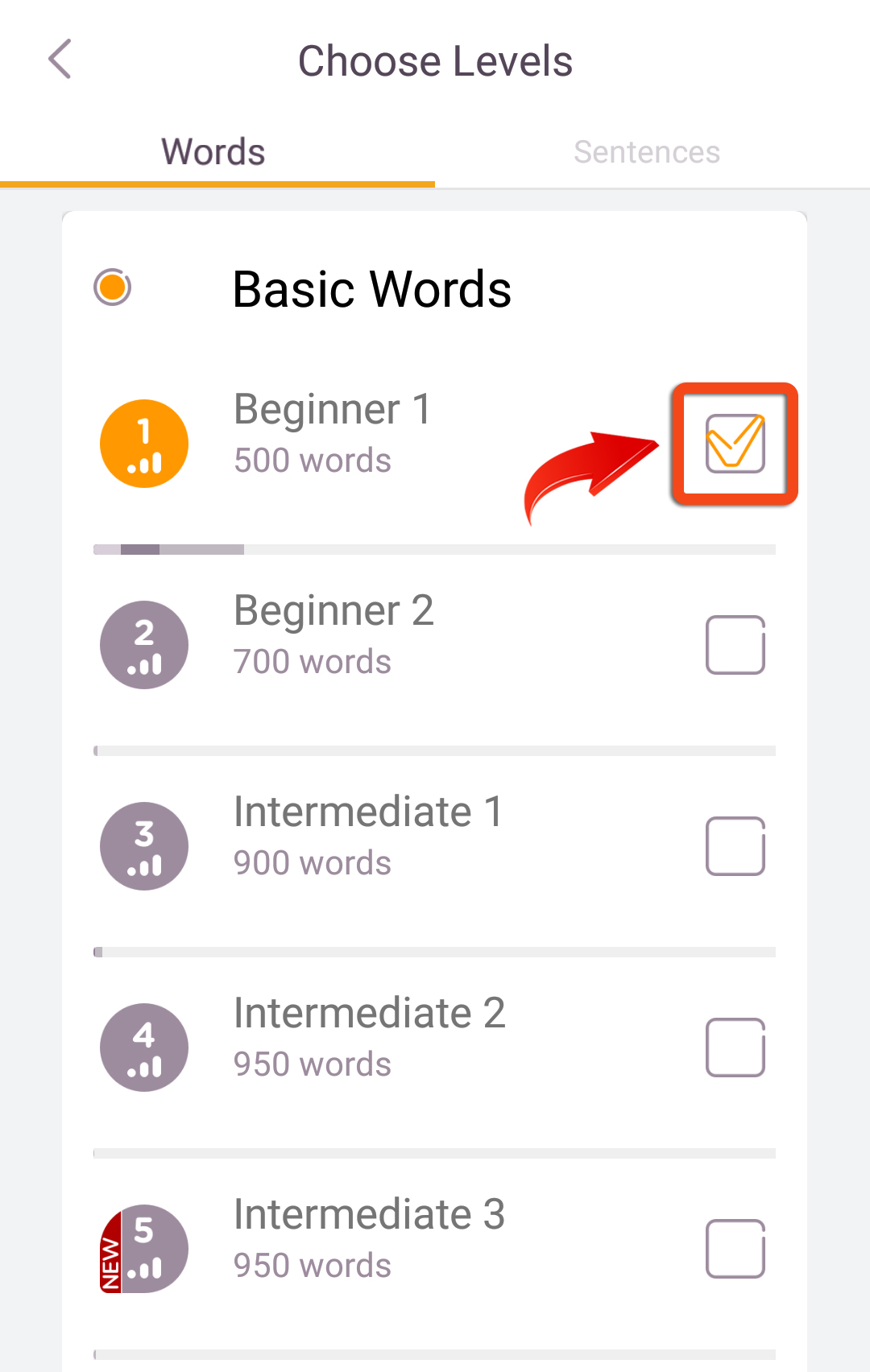 Select_the_level_you_want_to_study_-_Words_-One_lvl.jpg